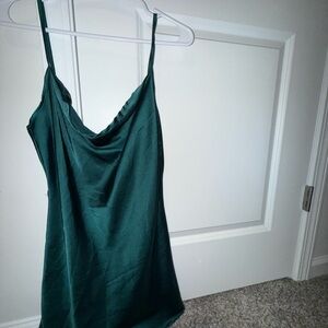 Elegant Green Women's Dress